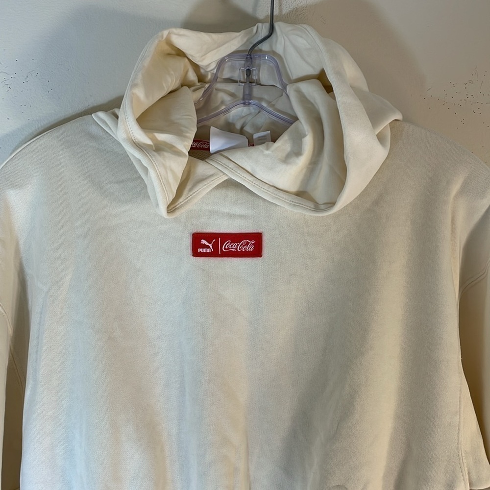 Puma CocaCola Logo Embroidered Hoodie. XS. NWT. - Picture 4 of 12